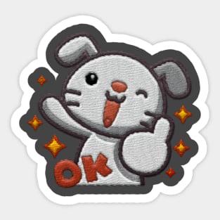 Bunny Sticker